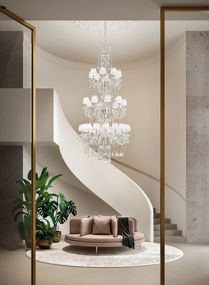 Lamp Chandelier Masiero Diamond S 32/110/250
