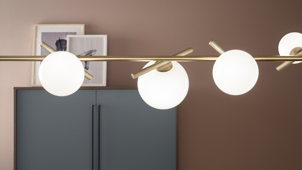 Lamp Chandelier Masiero Posy Suspension Linear