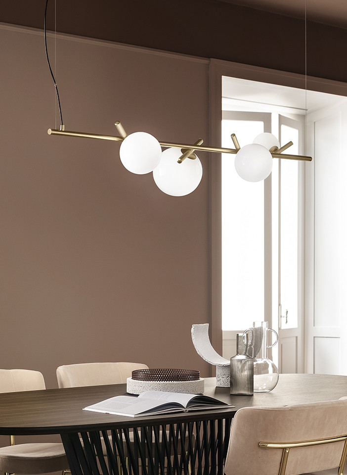 Lamp Chandelier Masiero Posy Suspension Linear