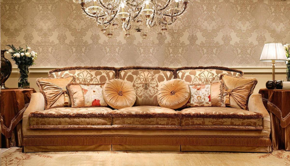 Sofa Emily romantic Bruno zampa Platinum Emily romantic 4p