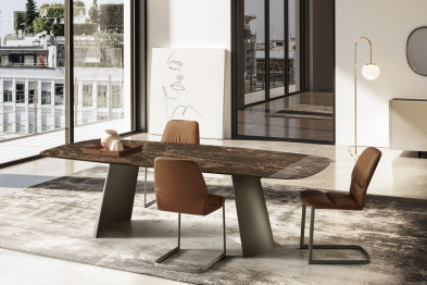 Table Eforma Dorian top marmo