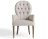 Chair Angelo Cappellini Capitonne upholstered 34097/P