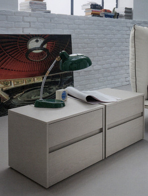 Nightstand Zip Dall'agnese Letti&amp;gruppi Gczi01454