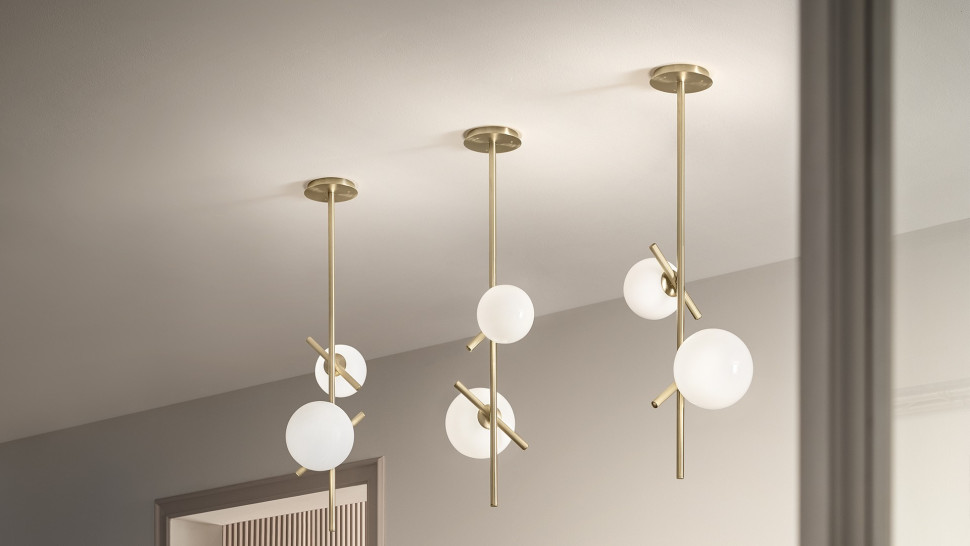 Lamp Chandelier Masiero Posy Suspension Vertical