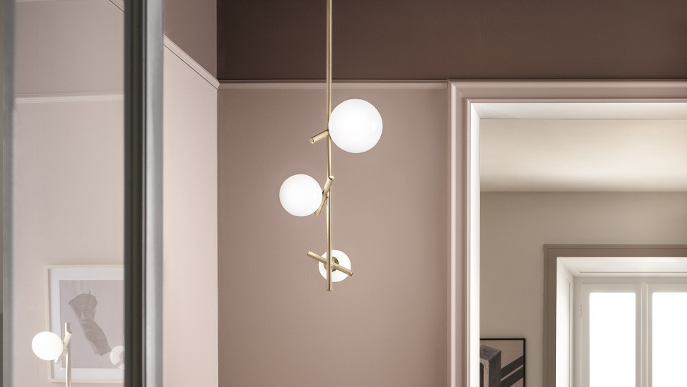 Lamp Chandelier Masiero Posy Suspension Vertical