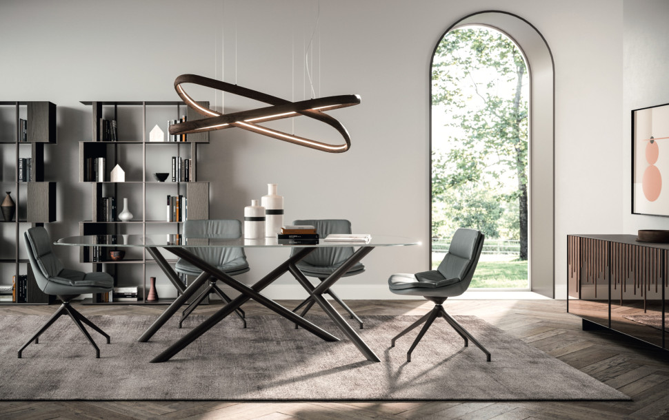 Armchair Ozzio design Sveva S059