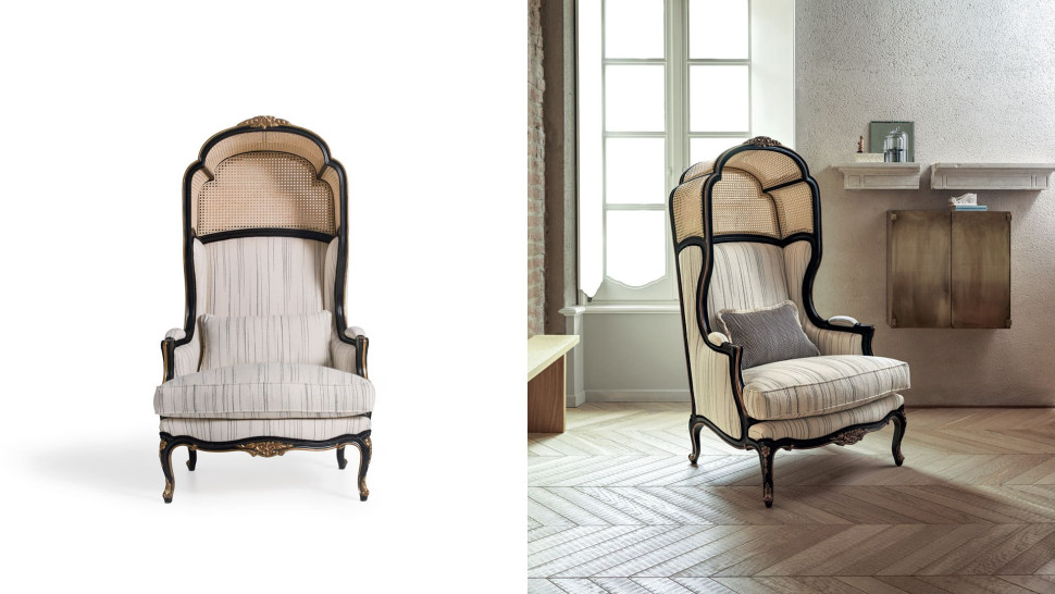 Armchair Angelo Cappellini Domed 39109/C