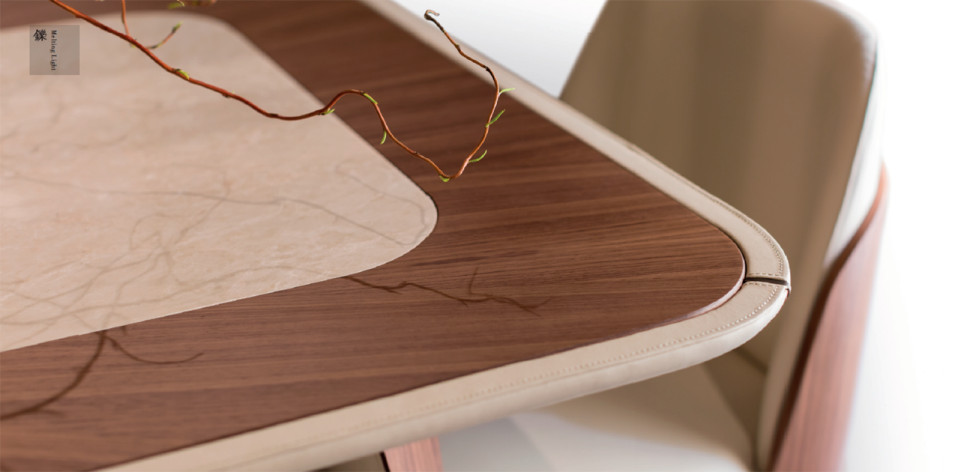 Dining Table Turri Melting light R420-m1