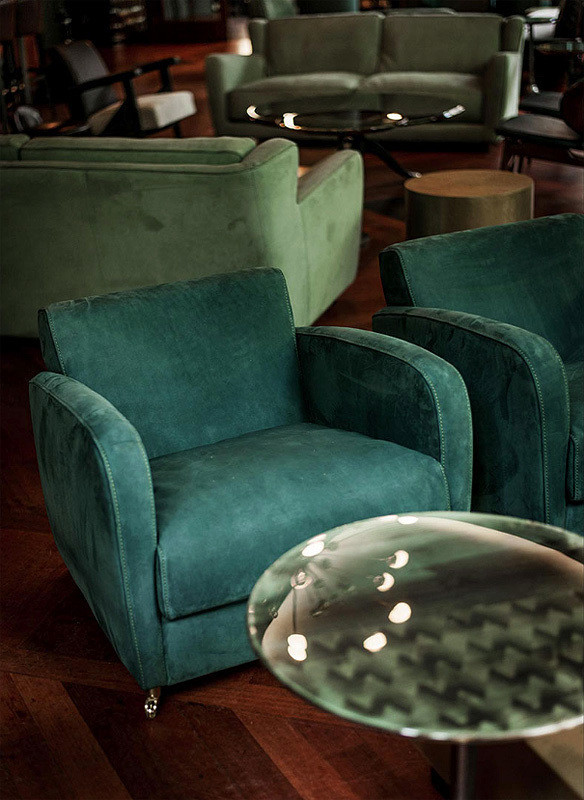 Armchair Baxter Charmine longe