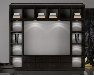 Library Shelf Lci stile Deco Dc01p