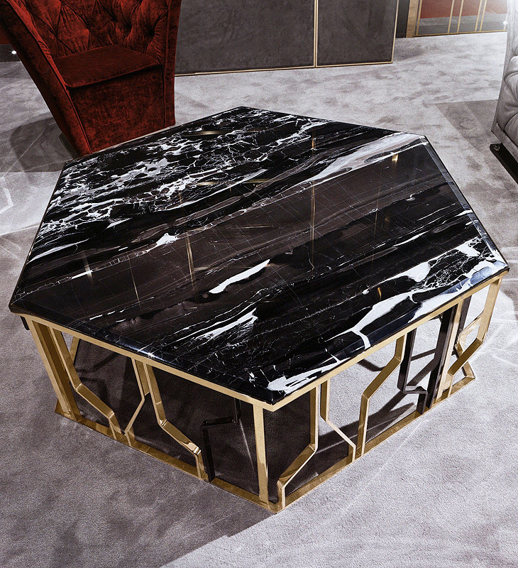 Coffee Table Ginza Longhi Loveluxe Y 707 small table - 1