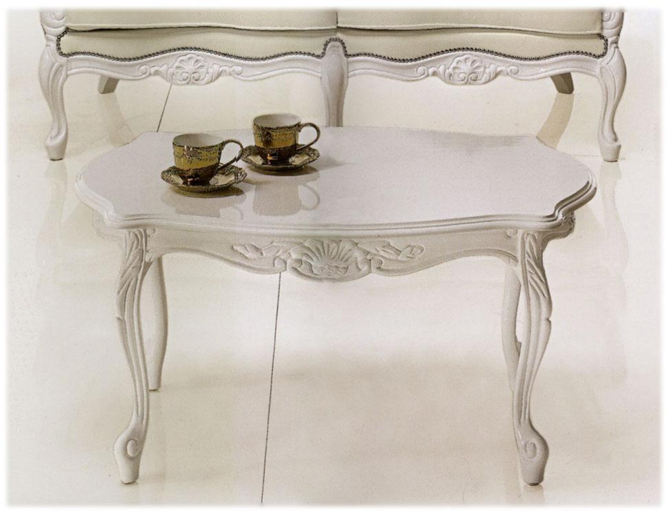 Coffee Table Seven Sedie Tripes 0TA94