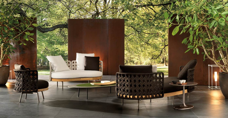 Sofa Minotti Torii Nest Outdoor