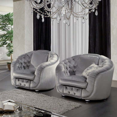 Armchair Gold Essepi Romance 0502