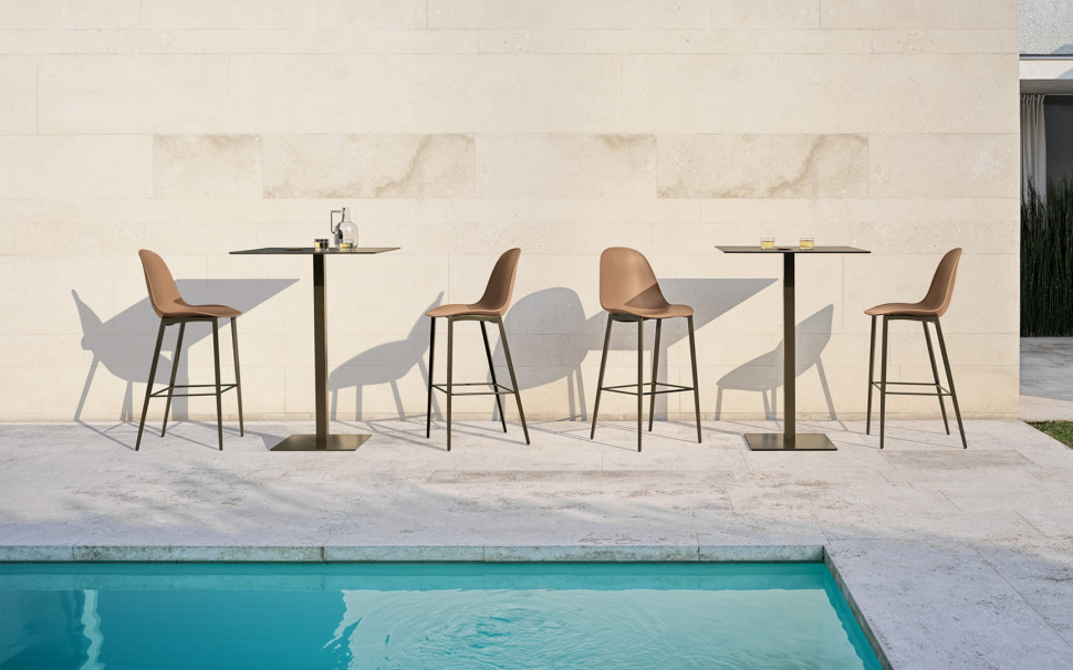 Bar Stool Bontempi Mood Footstool