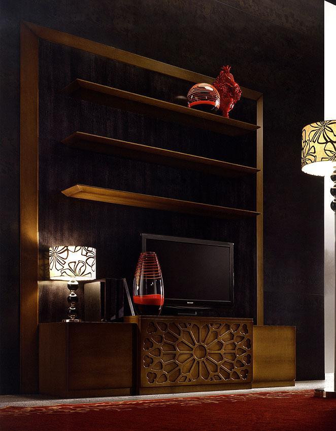 Library Shelf Pregno Gothica Composizione 4