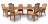 Dining Table Asnaghi interiors La boutique L23301