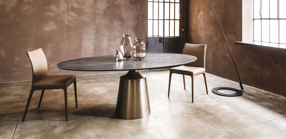 Dining Table Cattelan italia Yoda Keramik