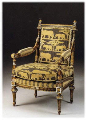 Armchair Francesco molon New empire P301-b