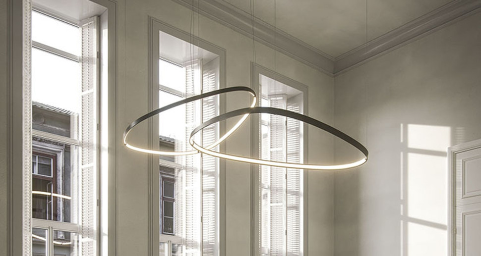 Chandelier Lamp Cattelan Italia Magellano Magnum
