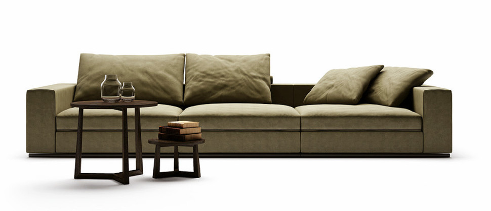 Sofa Groundpiece Flexform 11M04 + 11m20 + 11m71