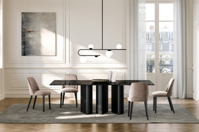 Table Eforma Plai top marmo