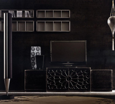 Library Shelf Pregno Gothica Composizione 3