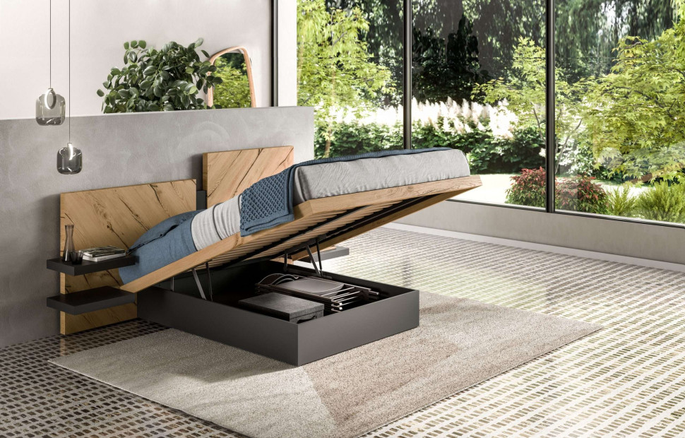Bed Ozzio design Nazare L011