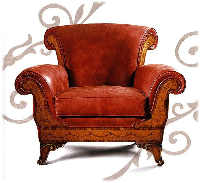 Armchair Ezio bellotti Platinum 4268