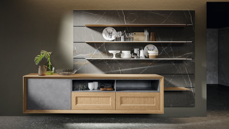 Kitchen Cabinet Old Line Contemporary