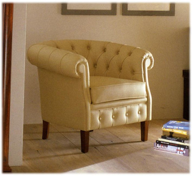 Armchair Chester Selva Timeless 1443