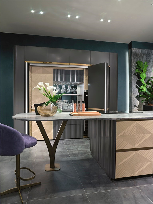 Kitchen Cabinet Carpanelli Optical Skin