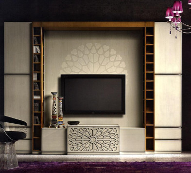 Library Shelf Pregno Gothica Composizione 1