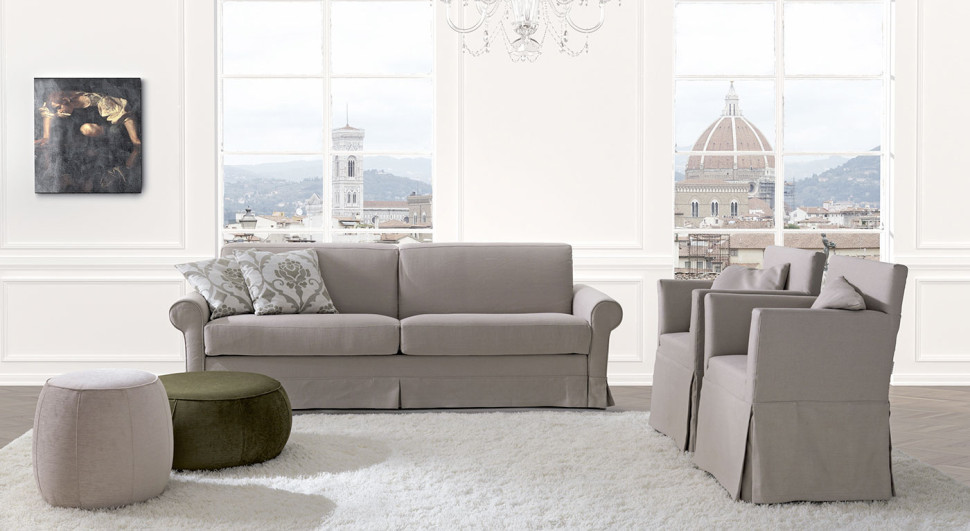Ottoman Asnaghi Fat &amp; Slim