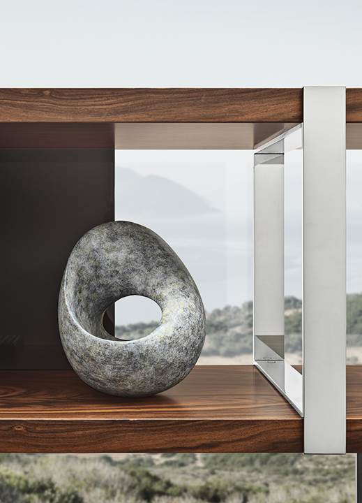 Cabinet Minotti Dalton Chrome