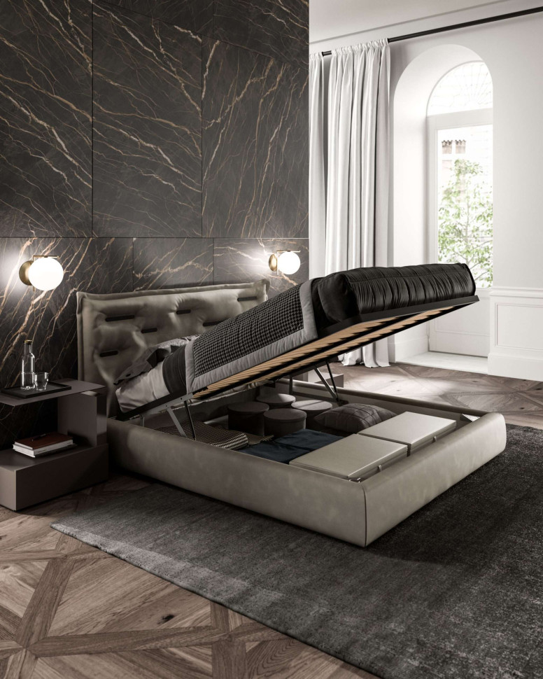 Bed Ozzio design Saona L012