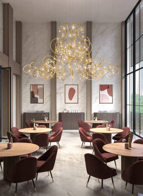 Lamp Chandelier Masiero Raqam Q5 Basic Batch D Mod 1x16+Mod 1x8+Mod 1x8