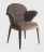 Dining Chair Volpi Contemporary Rolling