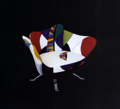 Armchair Flower patchwork Il loft Fl16