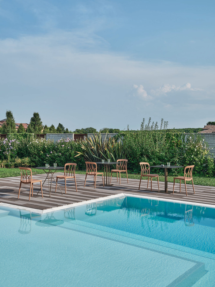 Table Bontempi Rail Low Outdoor