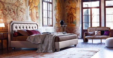 Bed Camille alto capitonne Twils Classici 2012 12016568N