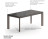 Table Ozzio design Metro T200