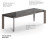 Table Ozzio design Metro T200