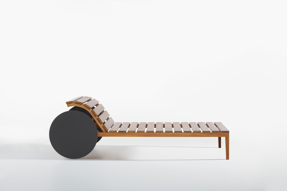 Chaise Lounge Potocco Suno 895/D-REC