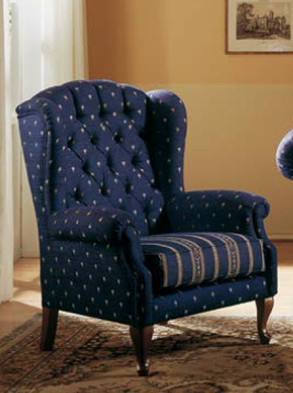 Armchair Galimberti mario Divani &amp; poltrone Brigida capitonne