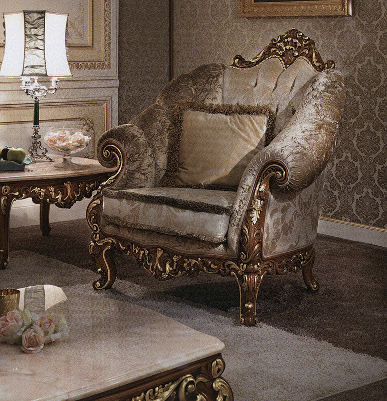 Armchair Etna Carlo asnaghi Charme 11421