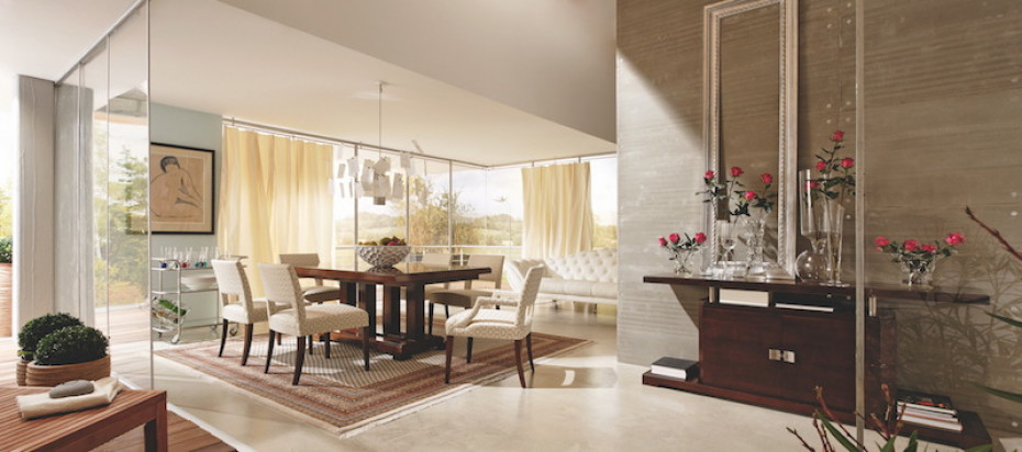 Dining Table Selva Design Lorenzo Bellini DOWNTOWN 3712
