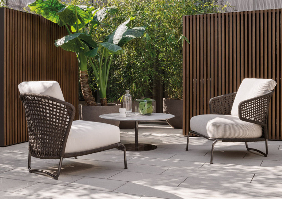 Armchair Minotti Aston Cord Outdoor