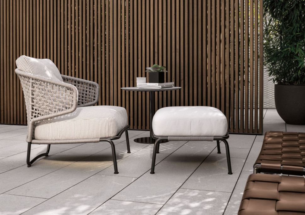 Armchair Minotti Aston Cord Outdoor