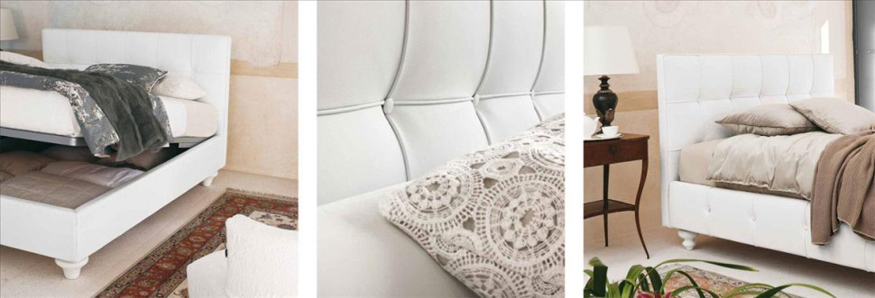 Bed Max capitonne basso Twils Classici 2012 18B16553c